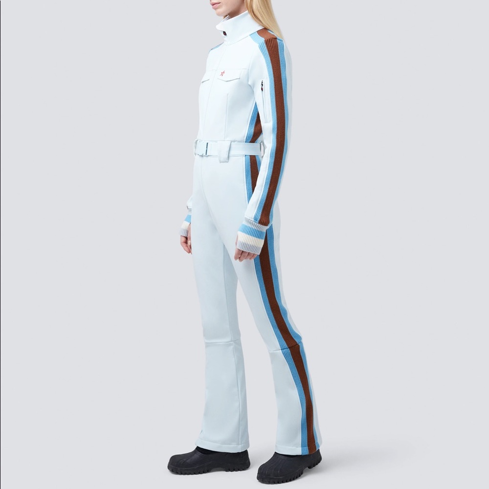 NWT perfect moment striped belted ski suit - Picture 1 of 10